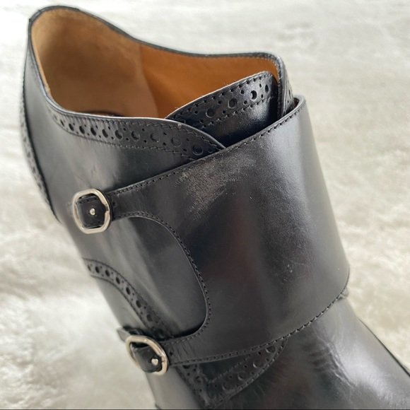 Ralph Lauren Purple Label Monk Strap Vilinda Heels - Picture 15 of 16